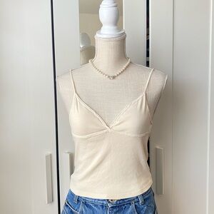 Brandy Melville Cream Cami Top